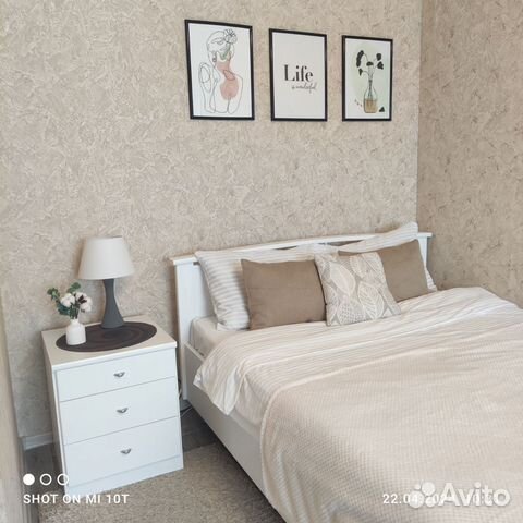 

1-к. квартира, 33 м², 2 кровати