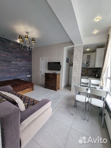 

Квартира-студия, 27 м², 2 кровати