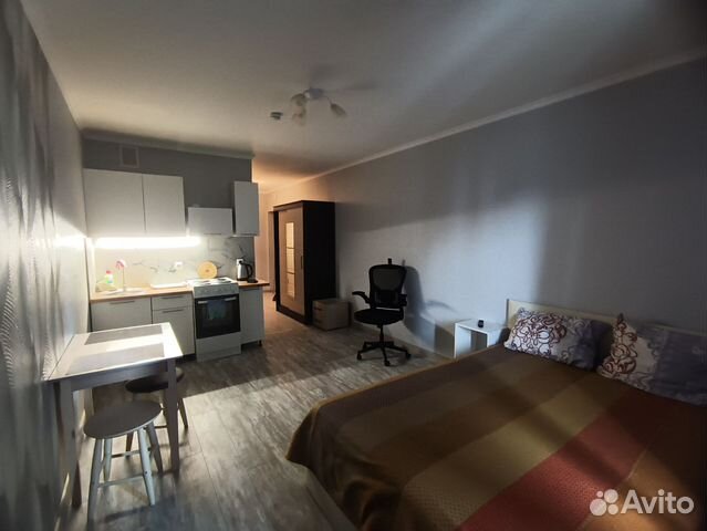 

Квартира-студия, 27 м², 1 кровать