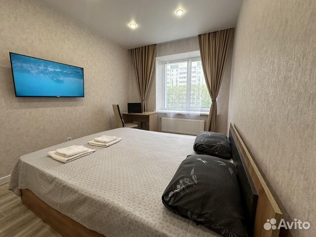 

1-к. квартира, 36 м², 2 кровати