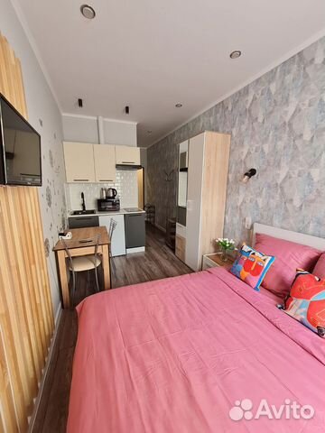 

Квартира-студия, 17,5 м², 1 кровать