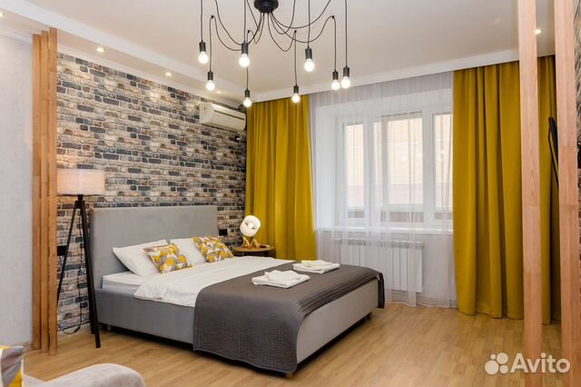 

1-к. квартира, 44 м², 2 кровати