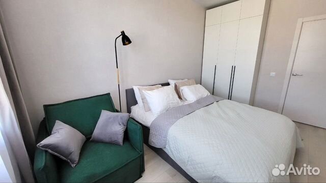 

1-к. квартира, 38 м², 3 кровати