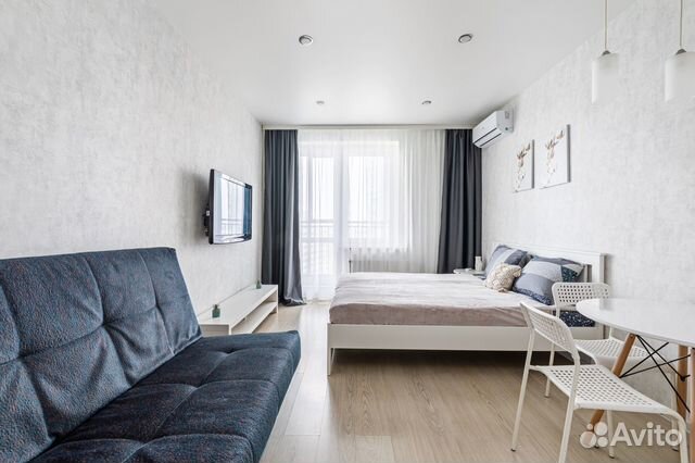 

Квартира-студия, 25 м², 2 кровати