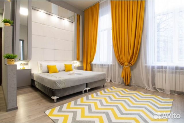 

1-к. квартира, 45 м², 2 кровати