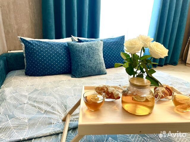 

Квартира-студия, 27 м², 2 кровати