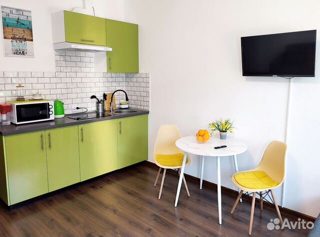 

Квартира-студия, 25 м², 2 кровати