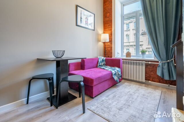 

Квартира-студия, 18 м², 2 кровати