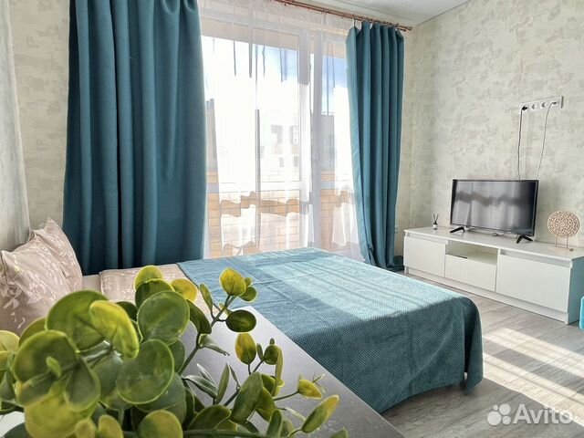 

Квартира-студия, 28 м², 2 кровати