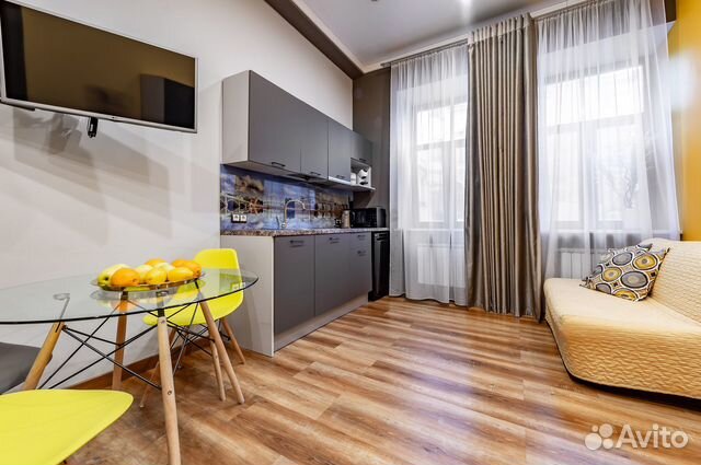 

Квартира-студия, 28 м², 2 кровати