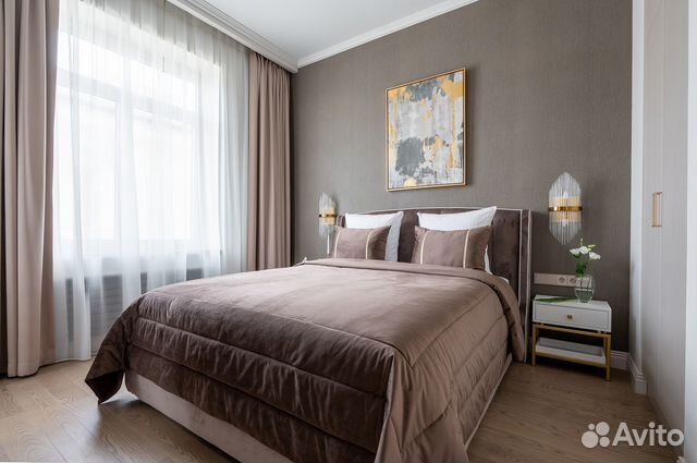 

1-к. квартира в апарт-отеле, 34,5 м², 2 кровати