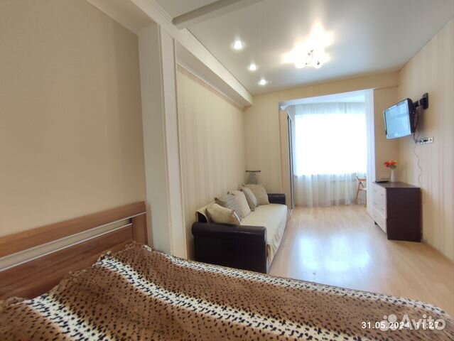 

Квартира-студия, 39 м², 2 кровати