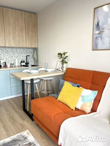 

Квартира-студия, 19,6 м², 1 кровать