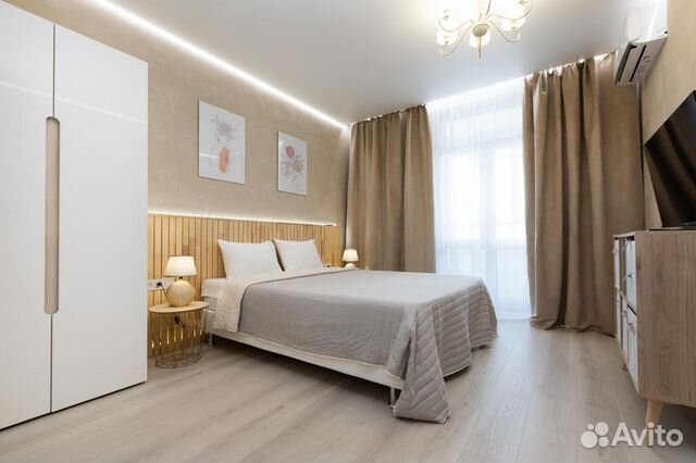

2-к. квартира, 43 м², 2 кровати