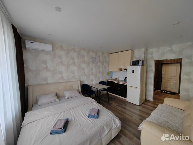 

Квартира-студия, 31 м², 2 кровати