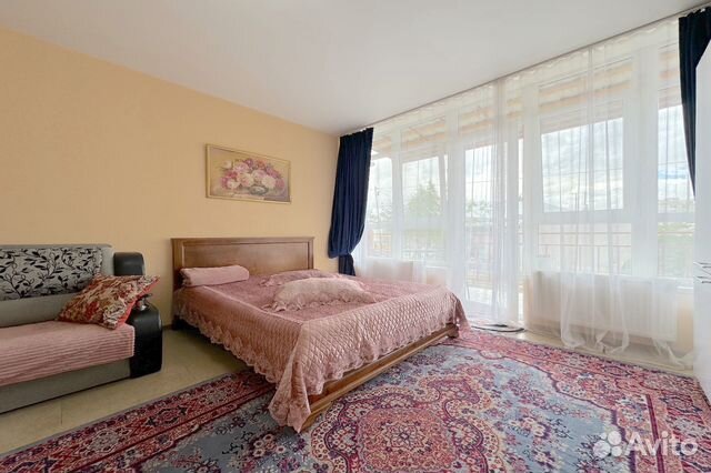

1-к. квартира, 45 м², 2 кровати