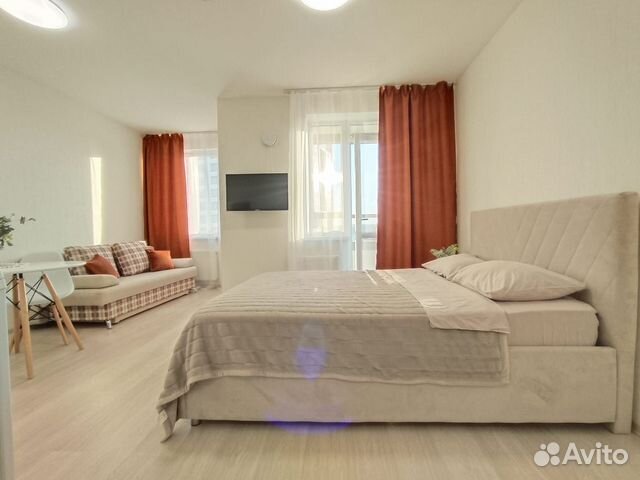 

Квартира-студия, 27 м², 2 кровати