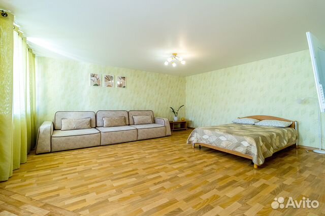 

Квартира-студия, 46 м², 2 кровати