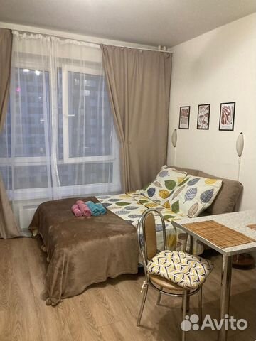 

Квартира-студия, 22 м², 1 кровать