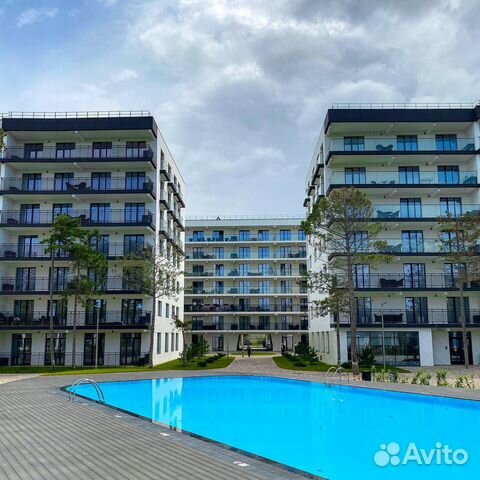 

Квартира-студия, 32 м², 2 кровати