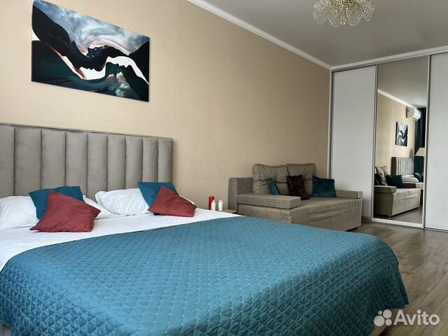

1-к. квартира, 37 м², 2 кровати