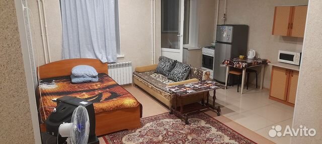 

Квартира-студия, 39 м², 3 кровати