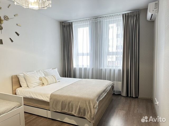 

1-к. квартира, 45 м², 2 кровати