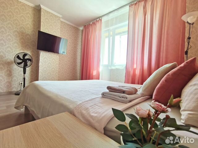 

1-к. квартира, 46 м², 2 кровати