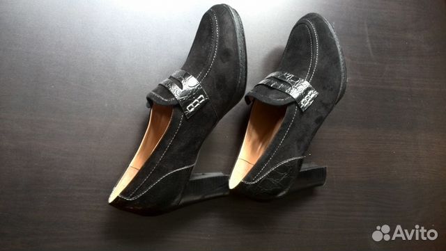 Туфли замшевые, пр-во Muntz-shoes (Германия)