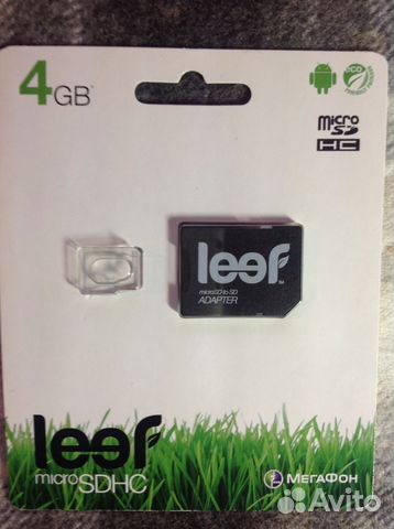 Адаптер leef microSD to SD