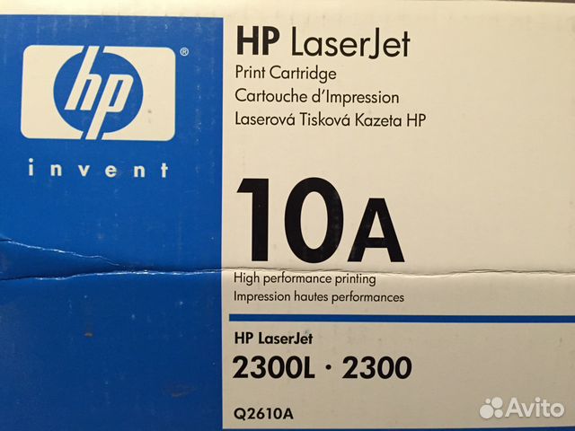 HP Q2610A картридж оригинальный новый HP Q2610A картридж оригинальный новый