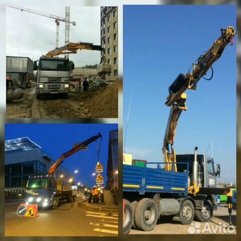 Услуги аренда манипулятора, кран от 5 до 10 тонн