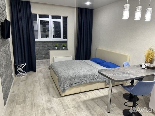 

Квартира-студия, 33 м², 1 кровать