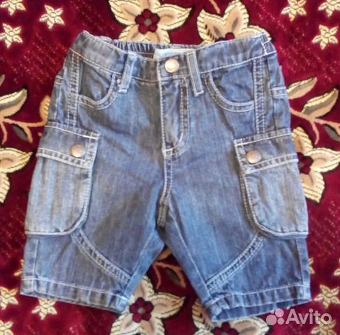 Шорты джинсовые