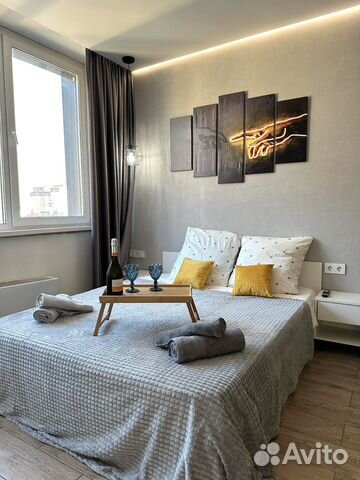 

Квартира-студия, 30 м², 1 кровать