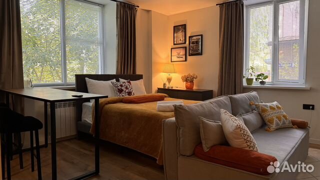 

Квартира-студия, 36 м², 2 кровати