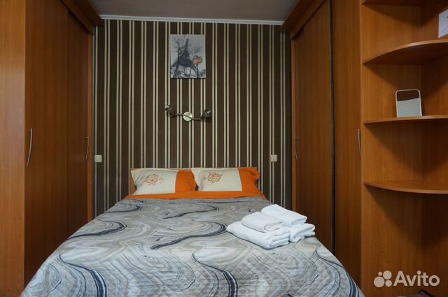

1-к. квартира, 34 м², 2 кровати