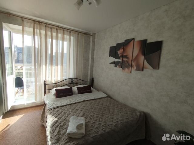 

1-к. квартира, 40 м², 2 кровати
