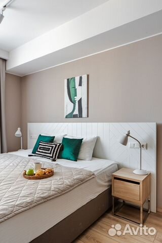 

Квартира-студия, 26 м², 2 кровати