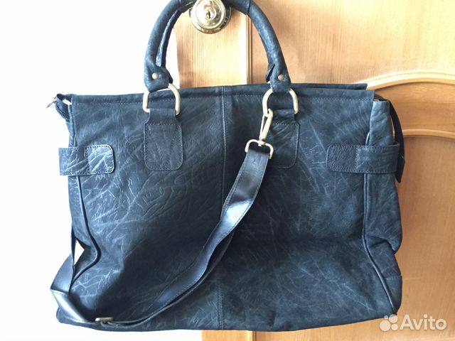 Саквояж сумка дорожная - кожа