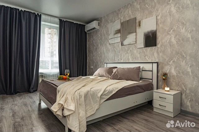 

1-к. квартира, 43 м², 2 кровати