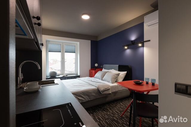 

Квартира-студия, 17 м², 1 кровать