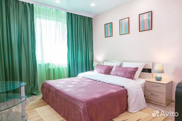

1-к. квартира, 54 м², 2 кровати