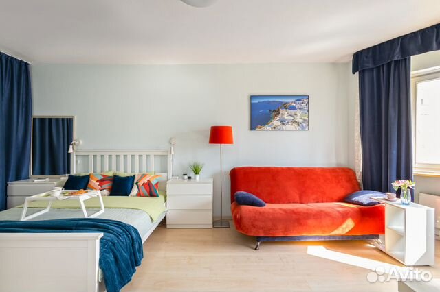 

Квартира-студия, 39,7 м², 2 кровати