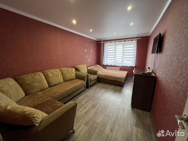 

1-к. квартира, 38 м², 2 кровати
