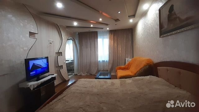 

1-к. квартира, 43 м², 2 кровати