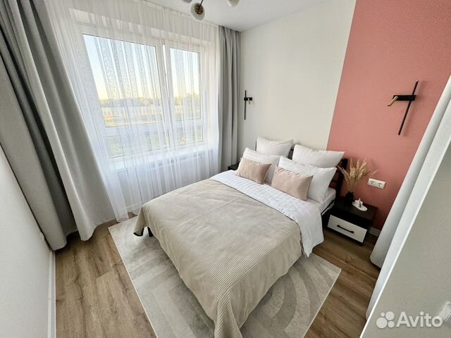 

1-к. квартира, 40 м², 3 кровати
