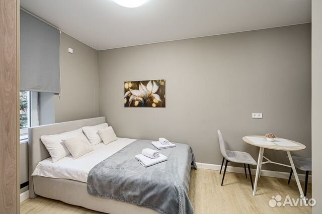 

Квартира-студия в апарт-отеле, 18 м², 1 кровать