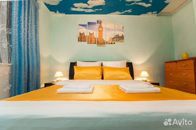 

2-к. квартира, 44 м², 2 кровати
