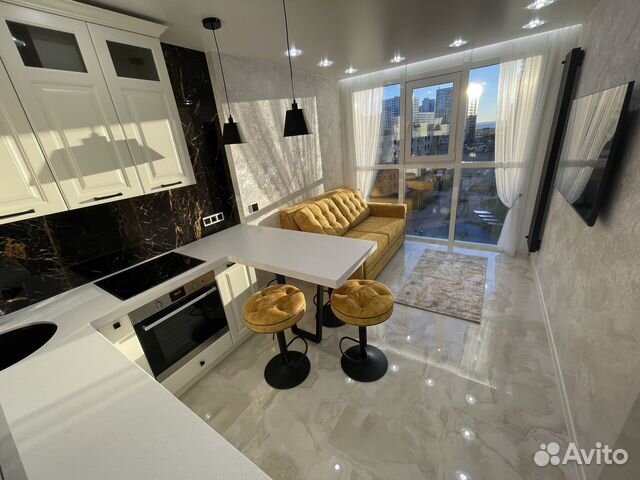 

1-к. квартира, 32 м², 2 кровати